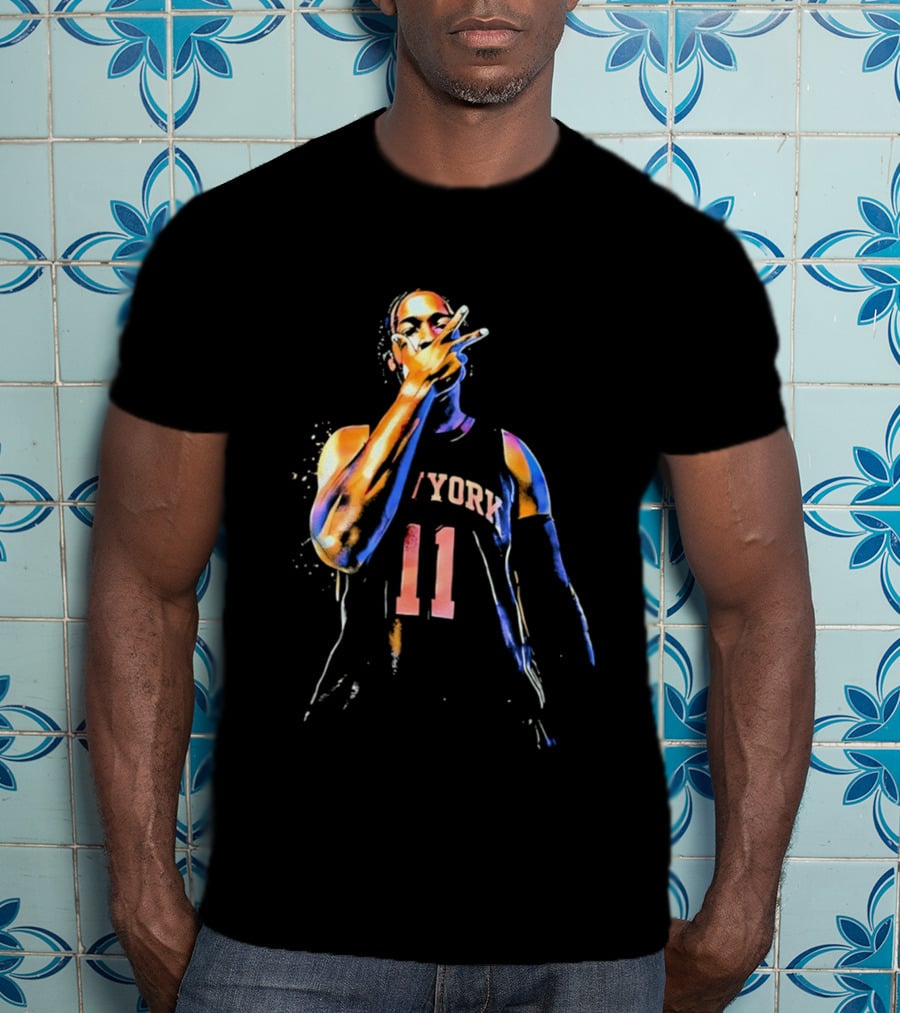 Ben Stiller Wears Jalen Brunson New York 11 T-Shirt
