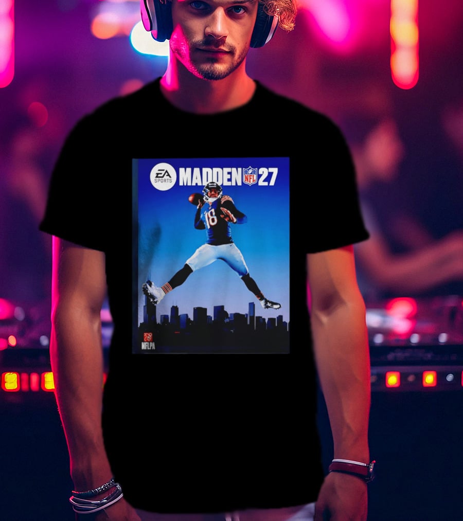 EA Sports Madden 27 NFL Chicago Bears Skyline NFLPA T-Shirt