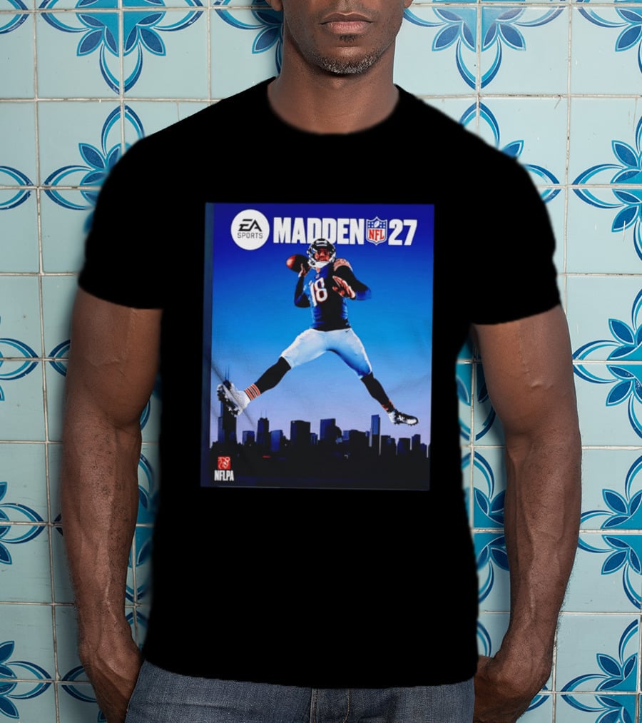 EA Sports Madden 27 NFL Chicago Bears Skyline NFLPA T-Shirt