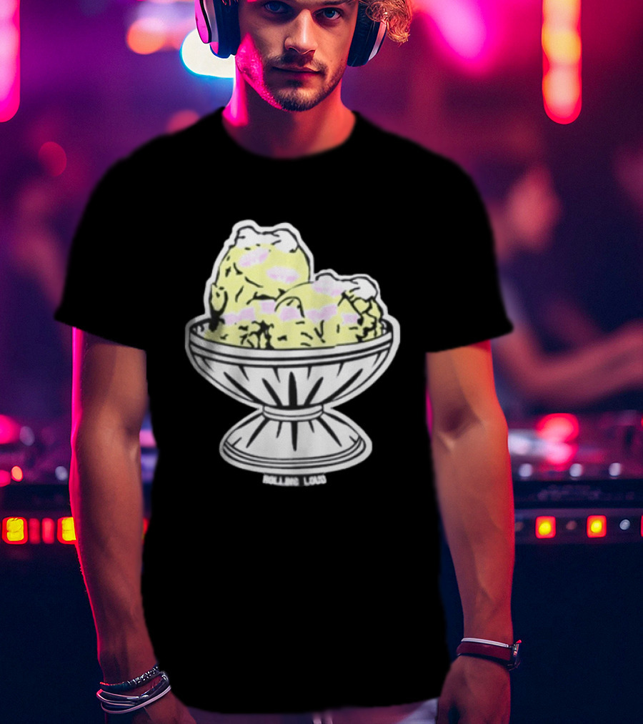 Rolling Loud Ice Cream Bowl Collaboration T-Shirt