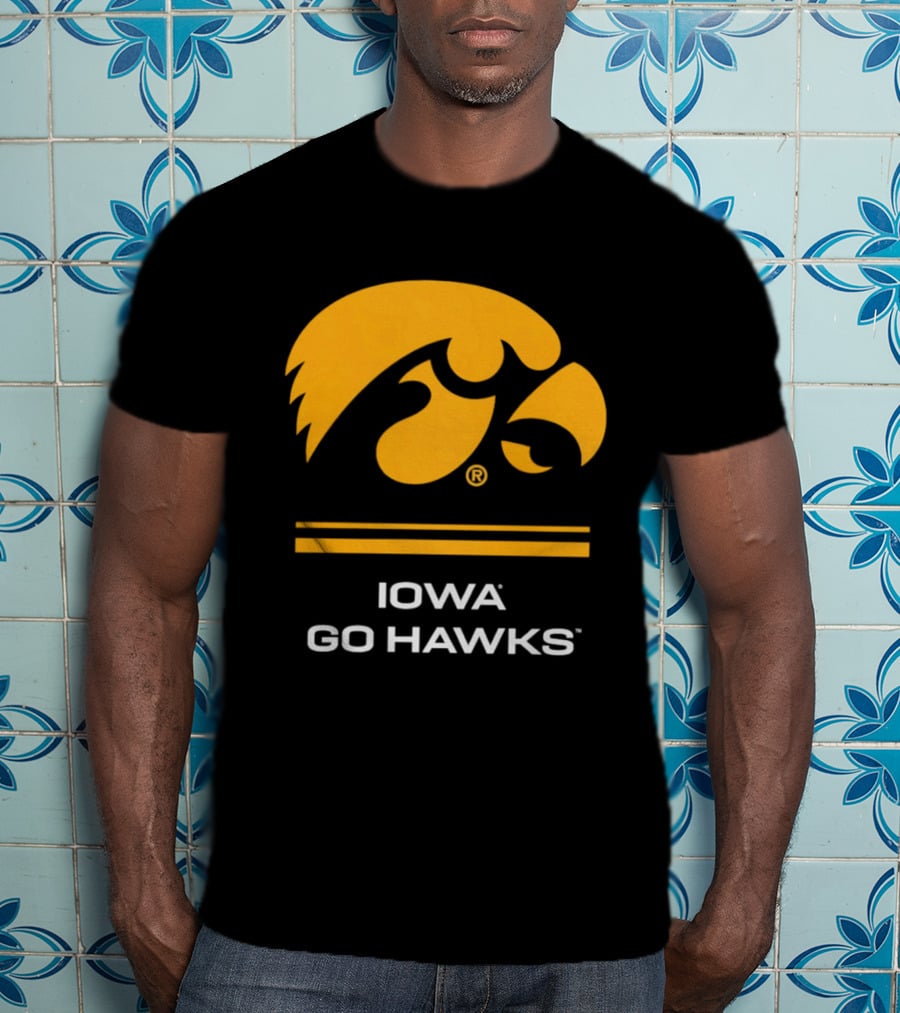 Iowa Hawkeyes Go Hawks T-Shirt