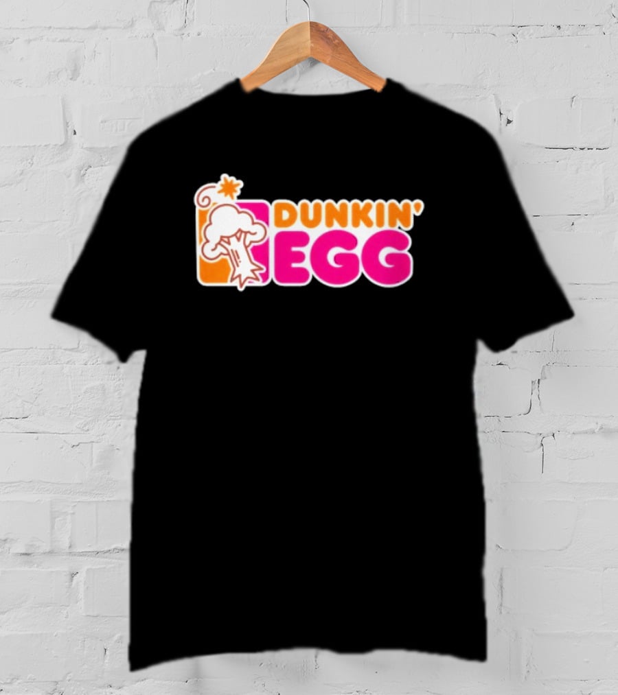 Dunkin' Egg Dunkin' Donuts Tree Explosion T-Shirt