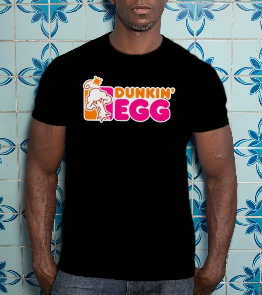 Dunkin' Egg Dunkin' Donuts Tree Explosion T-Shirt