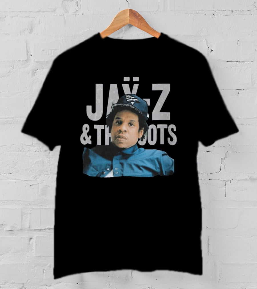 Jay Z & The Roots Collaboration Music Legends T-Shirt