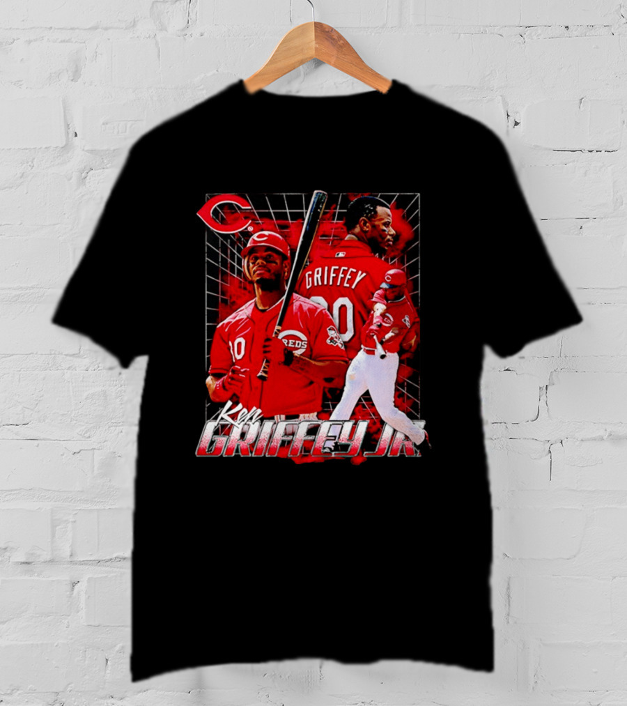 Ken Griffey Jr Cincinnati Reds Baseball Player 30 Reds Griffey T-Shirt