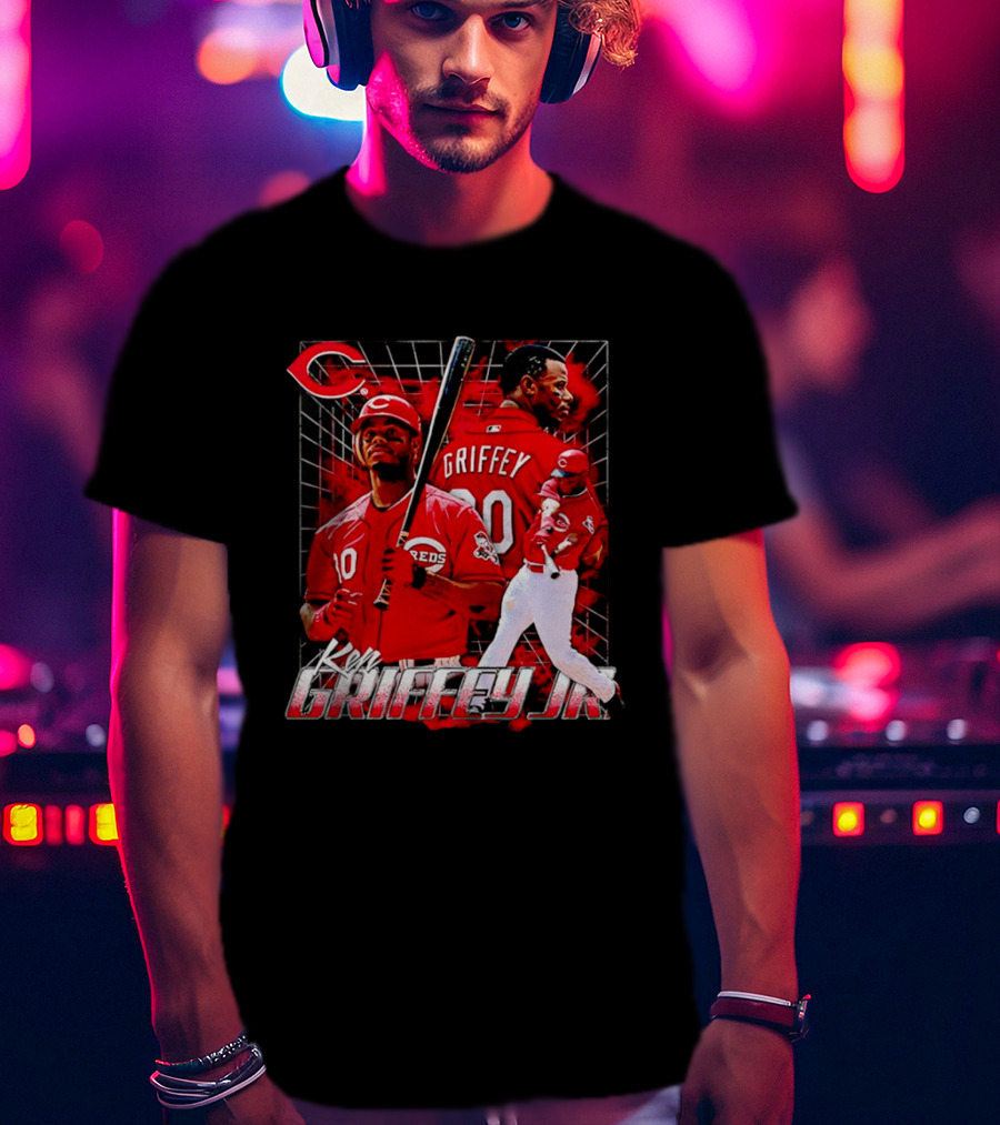 Ken Griffey Jr Cincinnati Reds Baseball Player 30 Reds Griffey T-Shirt