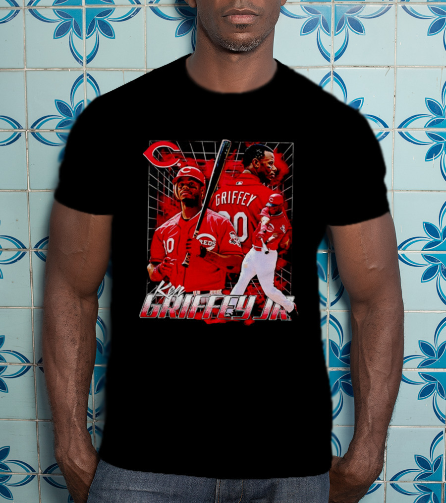 Ken Griffey Jr Cincinnati Reds Baseball Player 30 Reds Griffey T-Shirt