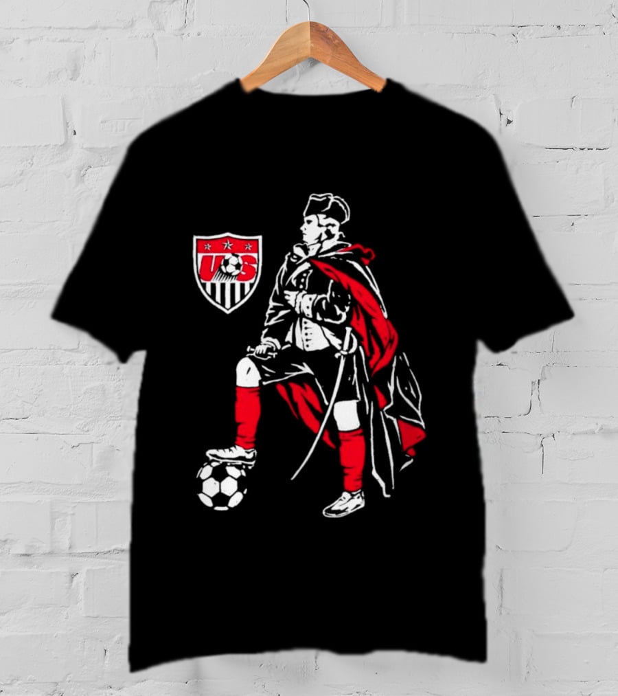 George Washington US Soccer 500 Level GV Cotton Iconic Sports T-Shirt