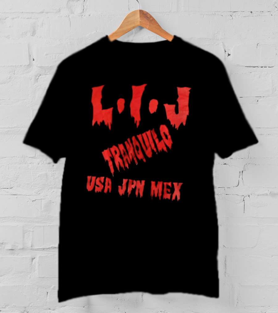 LIJ Tranquilo USA JPN MEX Red T-Shirt