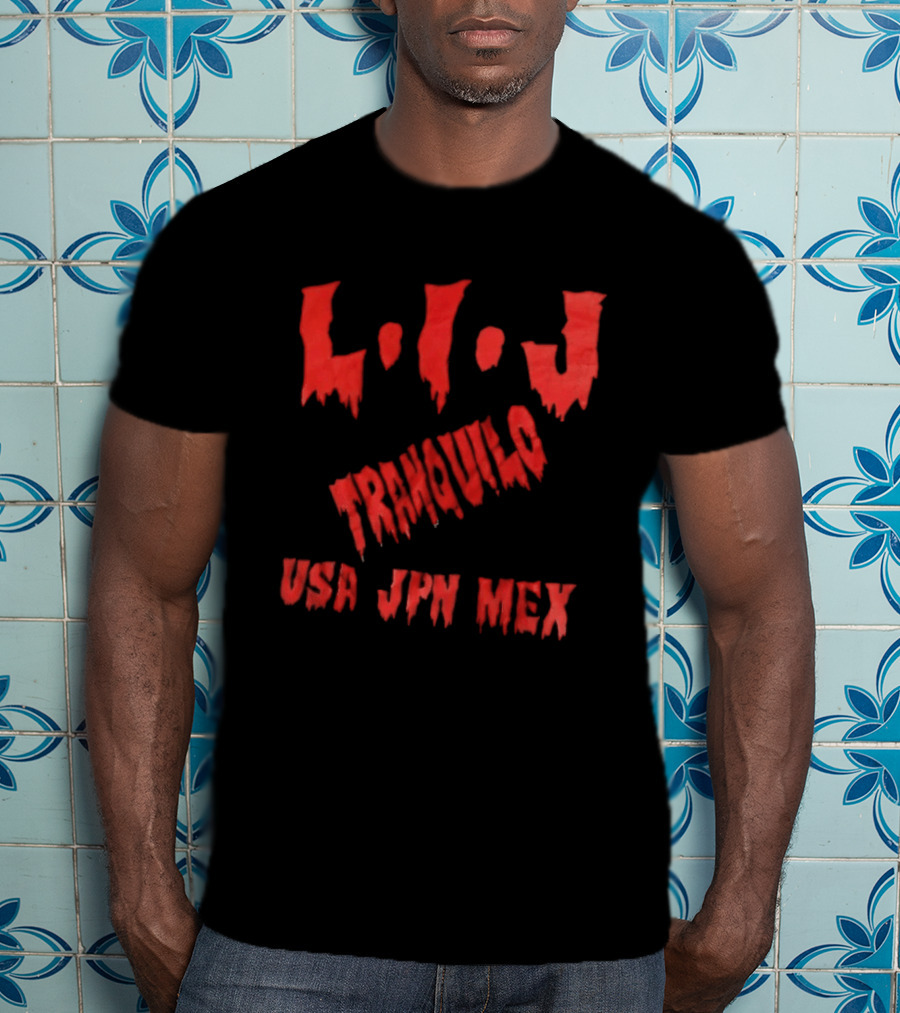 LIJ Tranquilo USA JPN MEX Red T-Shirt