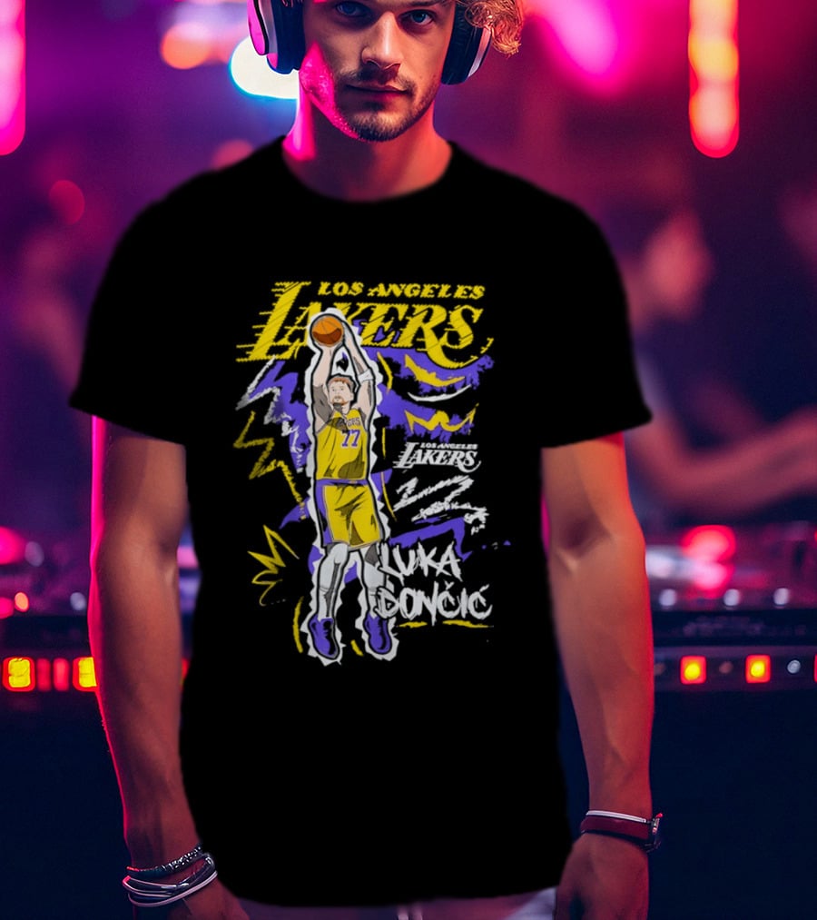 Luka Doncic Los Angeles Lakers Basketball Player T-Shirt