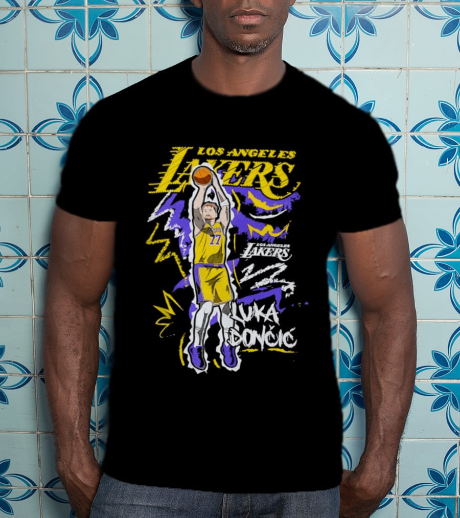Luka Doncic Los Angeles Lakers Basketball Player T-Shirt