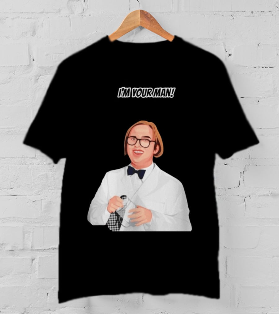 Max And Paddy I Am Your Man Bow Tie White Jacket T-Shirt