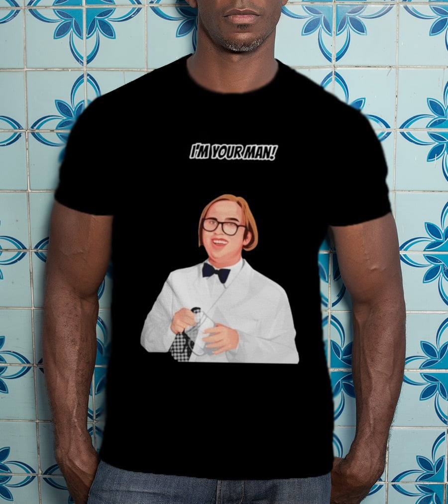 Max And Paddy I Am Your Man Bow Tie White Jacket T-Shirt