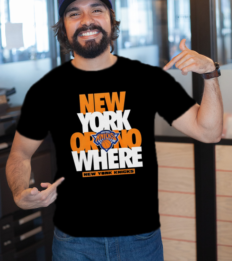 New York Knicks Basketball New York Or Nowhere 2026 T-Shirt