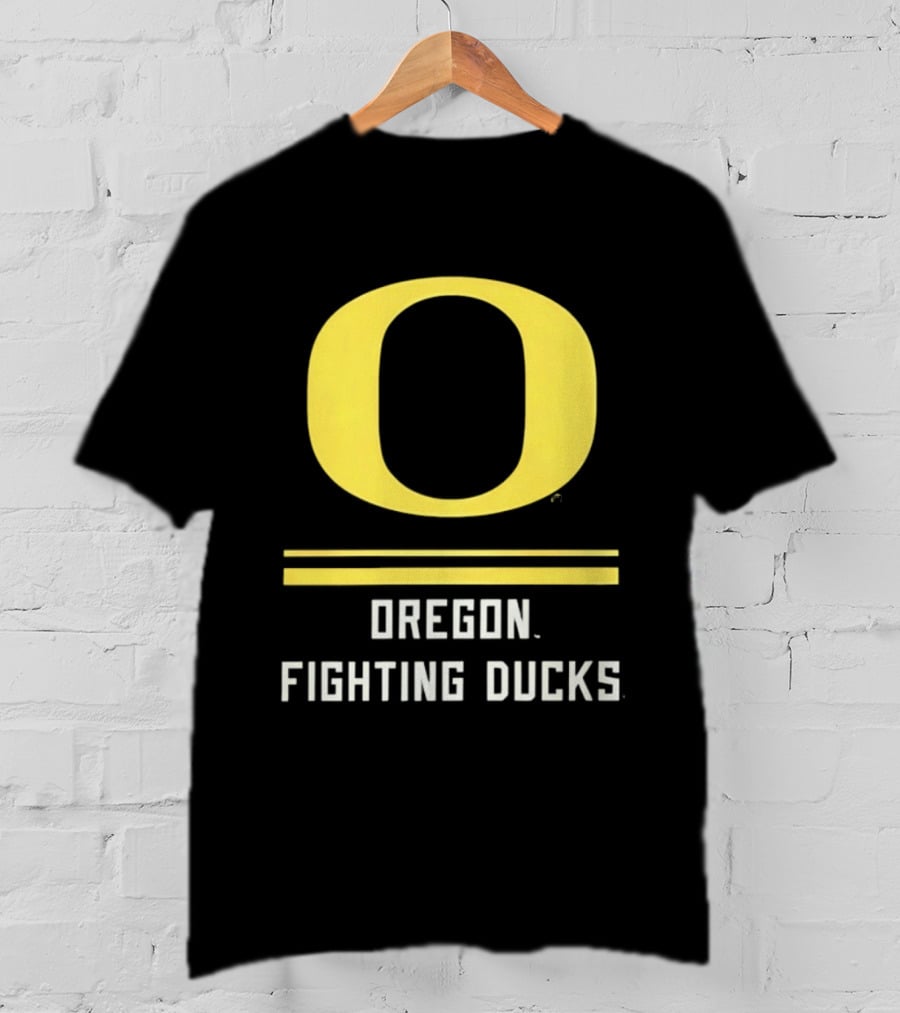 Oregon Fighting Ducks Yellow O T-Shirt