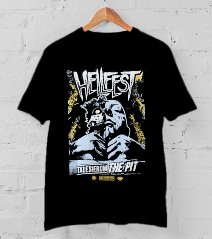 Hellfest 2026 Tales From The Pit Sanctuary Clisson France June 18 21 Dead Inside T-Shirt