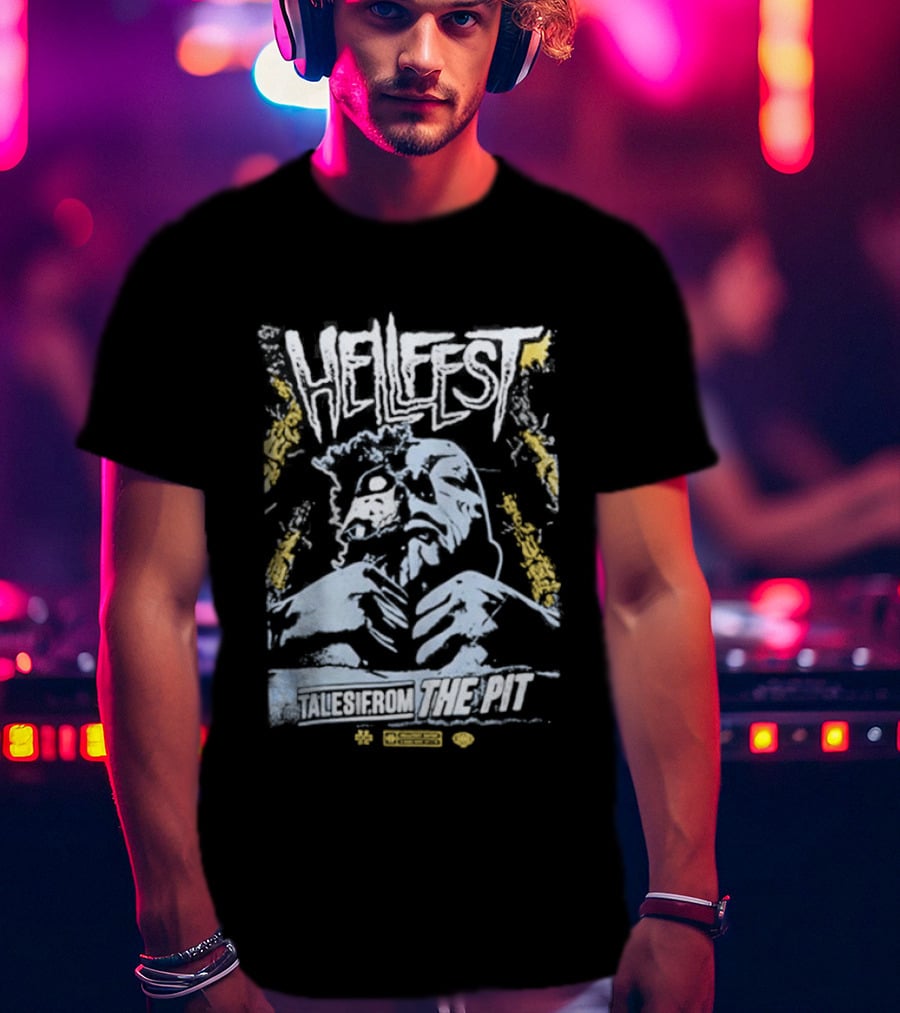 Hellfest 2026 Tales From The Pit Sanctuary Clisson France June 18 21 Dead Inside T-Shirt