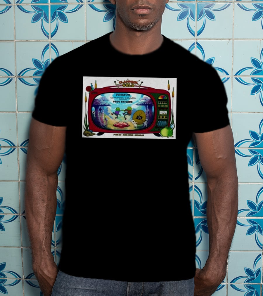 Primus Claypool Lennon Delirium Frog Brigade Tour Cleveland June 2 2026 T-Shirt