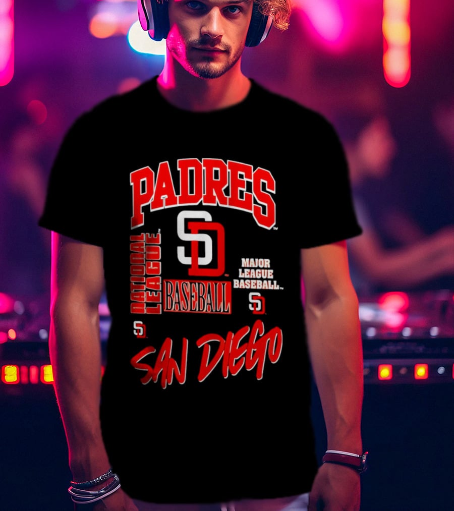 Padres San Diego SD National League Major League Baseball T-Shirt