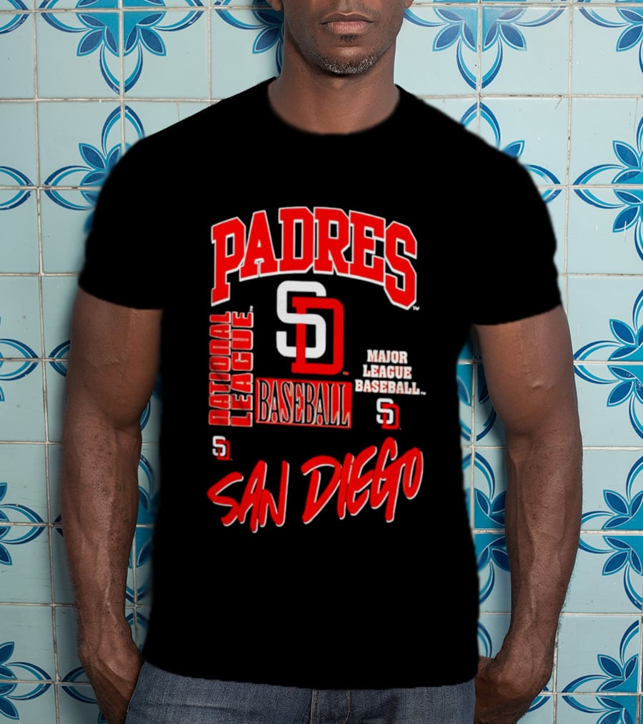 Padres San Diego SD National League Major League Baseball T-Shirt