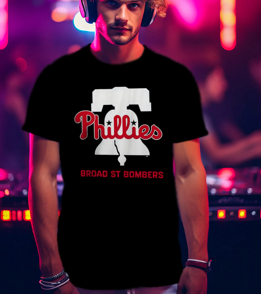 Phillies Liberty Bell Broad St Bombers T-Shirt