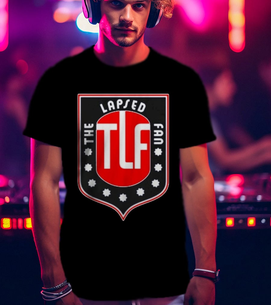 The Lapsed Fan TLF Wrestling Sports Shield T-Shirt