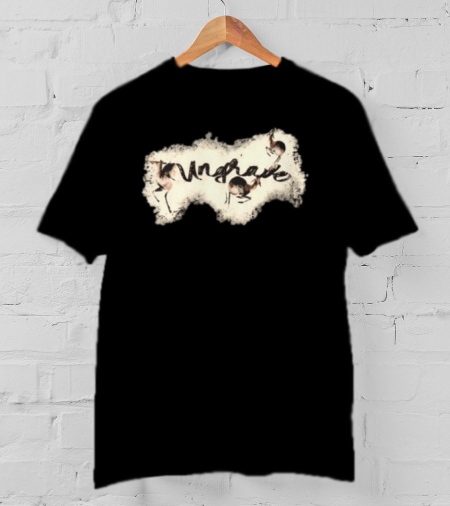 Ungrave Brown Shadow Deer Ungrave T-Shirt