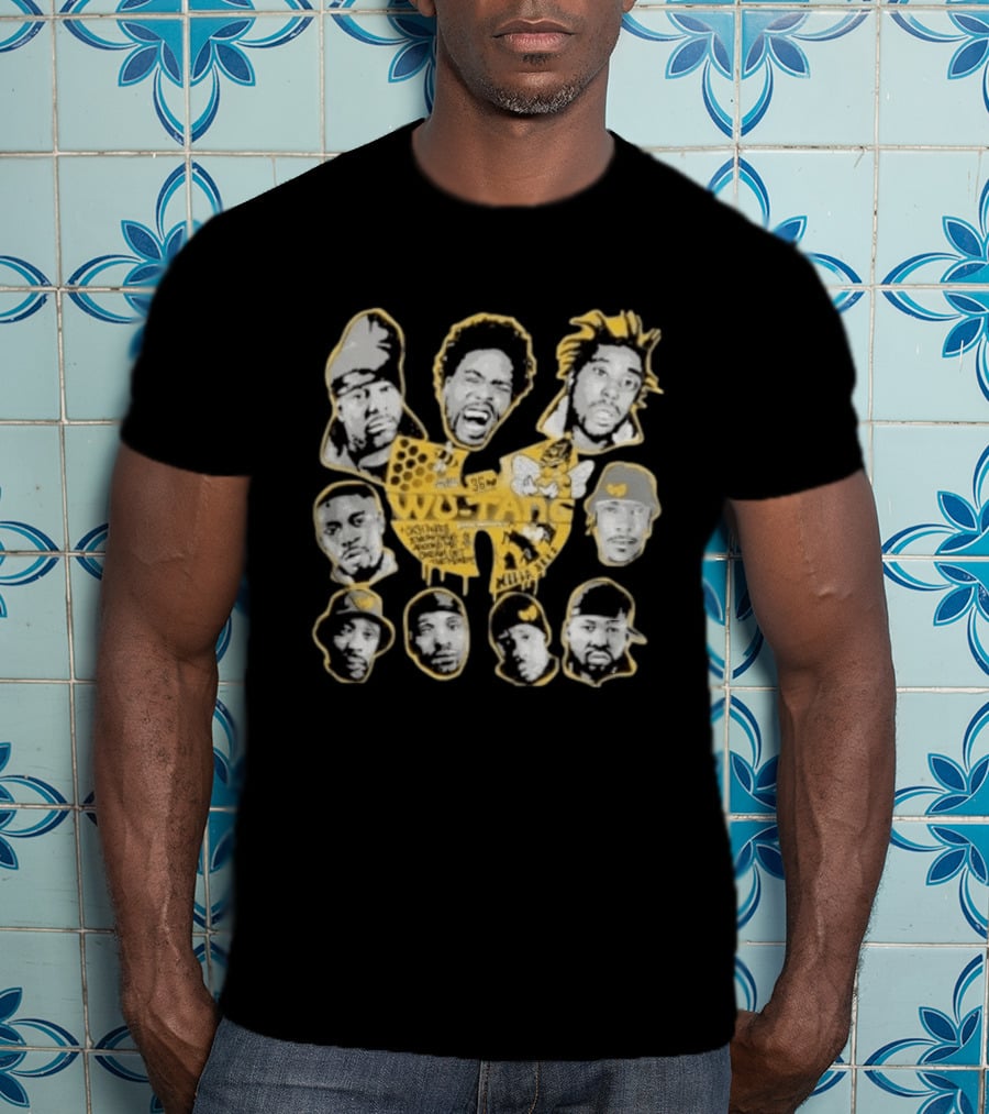 Wu Tang Clan The Final Chamber Tour 2026 Iconic Members Collage 36th Chamber T-Shirt