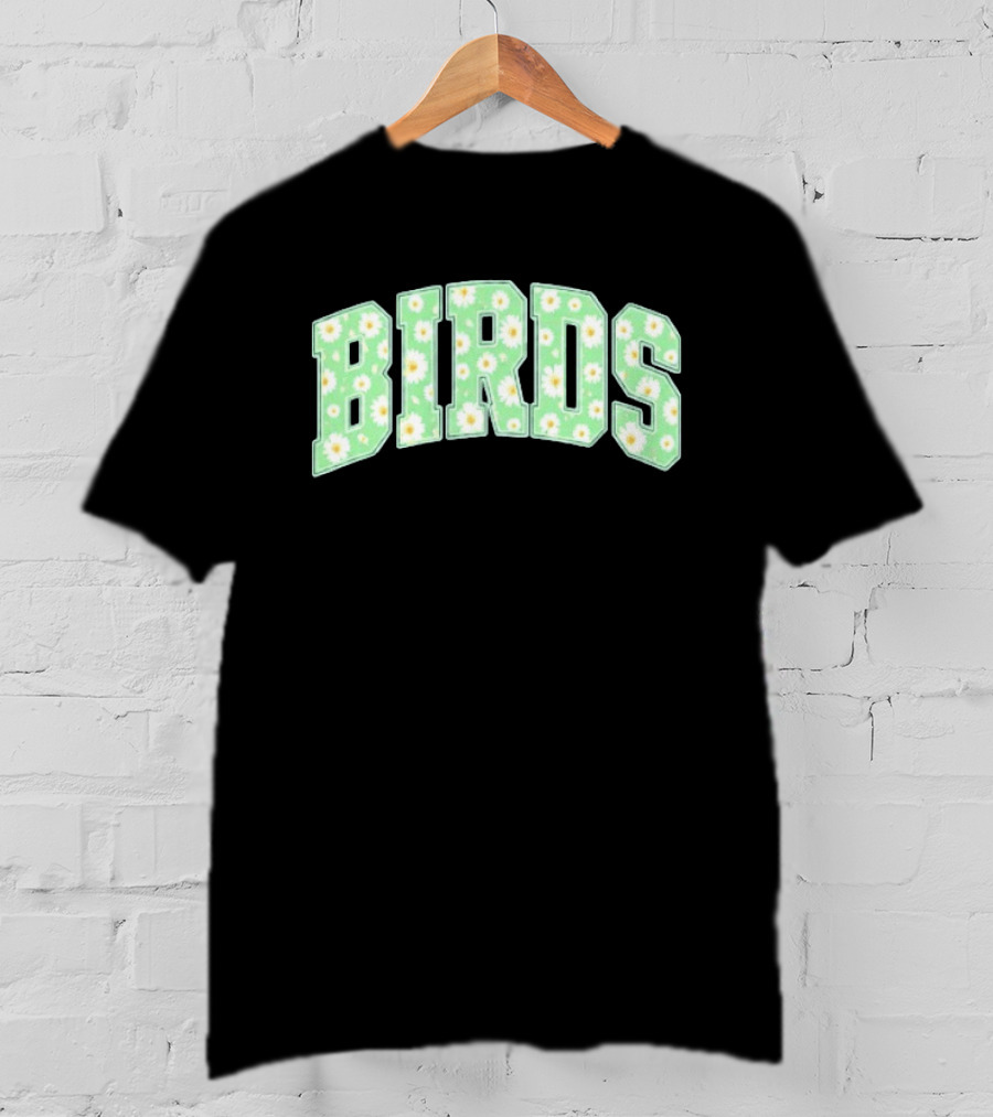 Birds Kelly Green Philadelphia Football Daisy T-Shirt