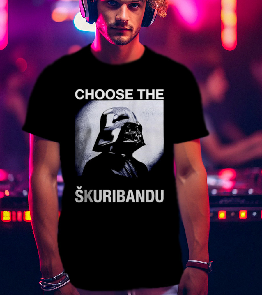 Darth Vader Star Wars Choose The Škuribandu T-Shirt
