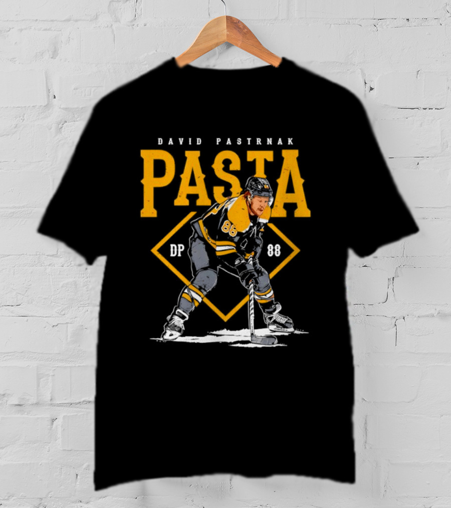 David Pastrnak Pasta BP 88 Boston Bruins NHL Player T-Shirt
