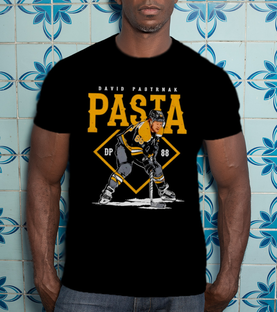 David Pastrnak Pasta BP 88 Boston Bruins NHL Player T-Shirt