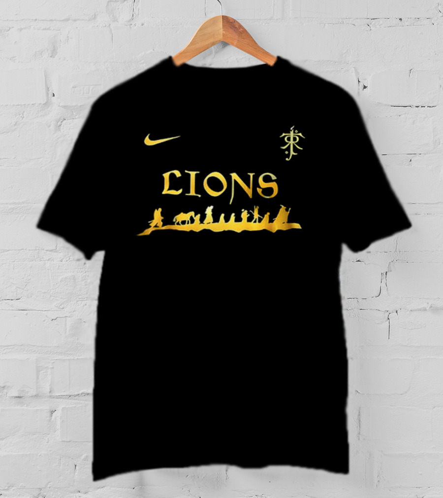 Nike Detroit Lions The Lord Of The Rings T-Shirt