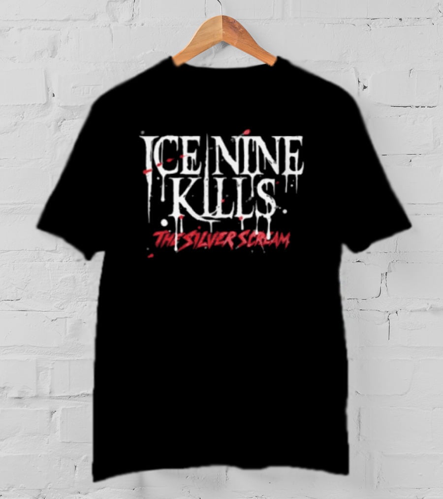 Ice Nine Kills The Silver Scream Tour 2026 Psychos Europe Tie Dye T-Shirt