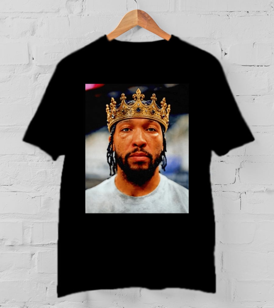Jalen Brunson King New York Knicks Crown T-Shirt