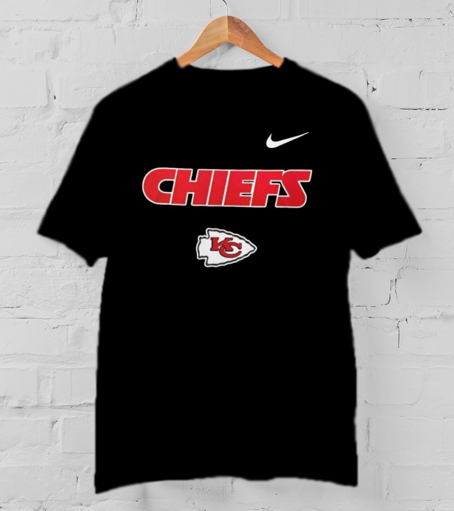 Kansas City Chiefs Nike KC Logo Proud Mechanic Skeleton T-Shirt