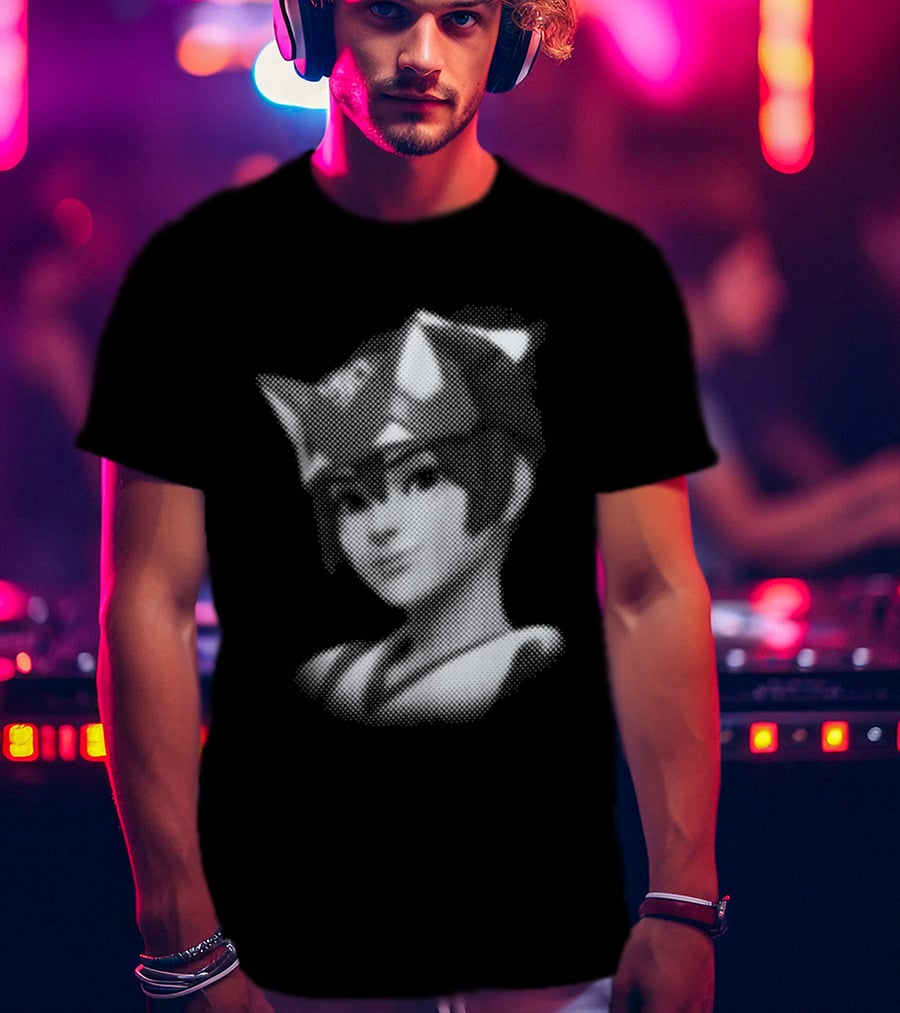 Kiriko Over 2 Halftone T-Shirt