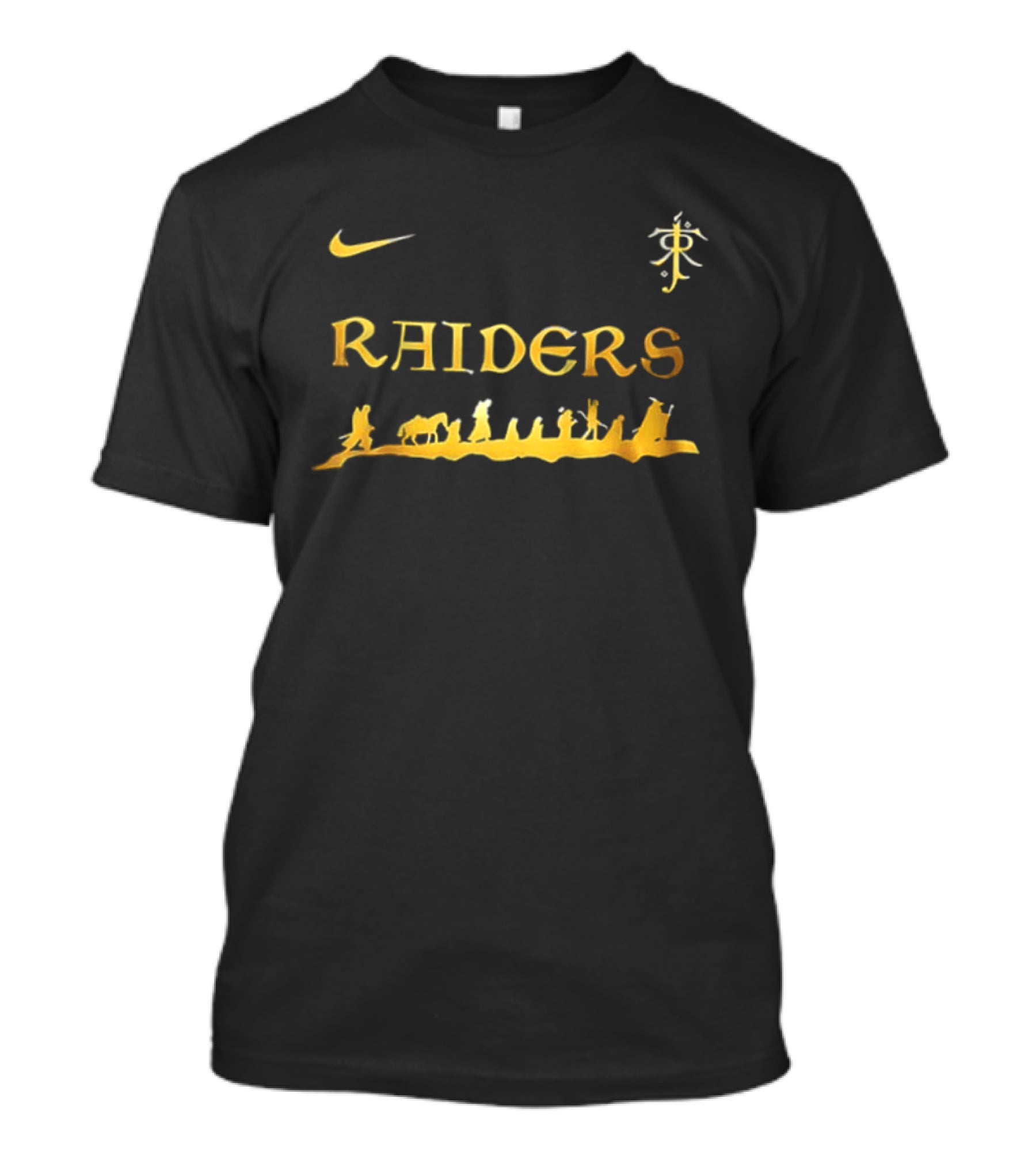 Nike Raiders Lord Of The Rings Middle Earth Collab T-Shirt