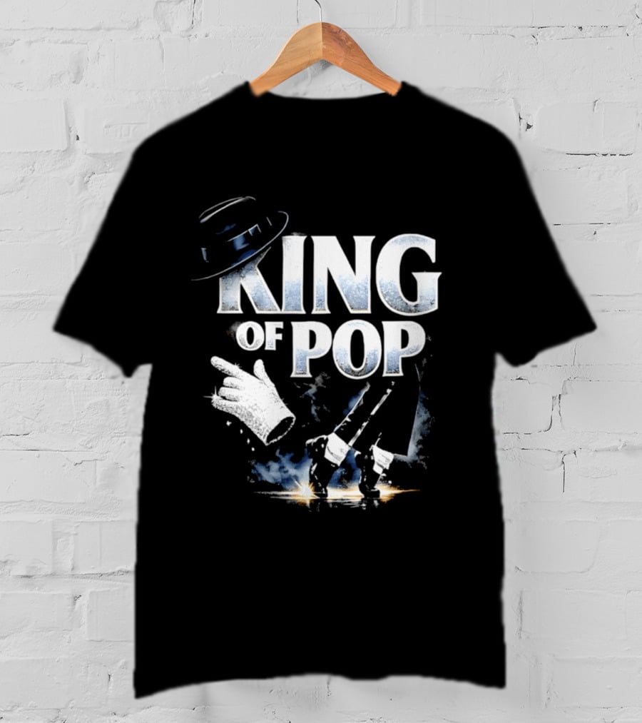 King Of Pop Iconic Hat And Glove T-Shirt