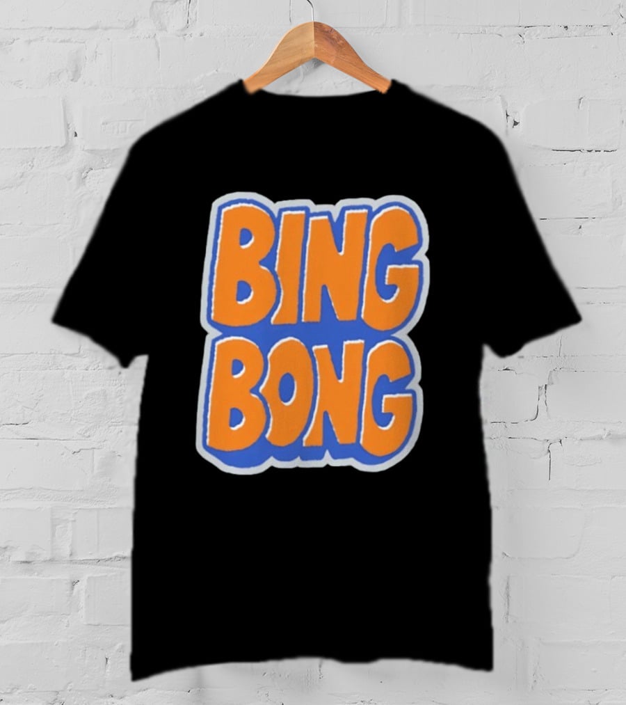 New York Knicks Basketball BING BONG Phrase T-Shirt