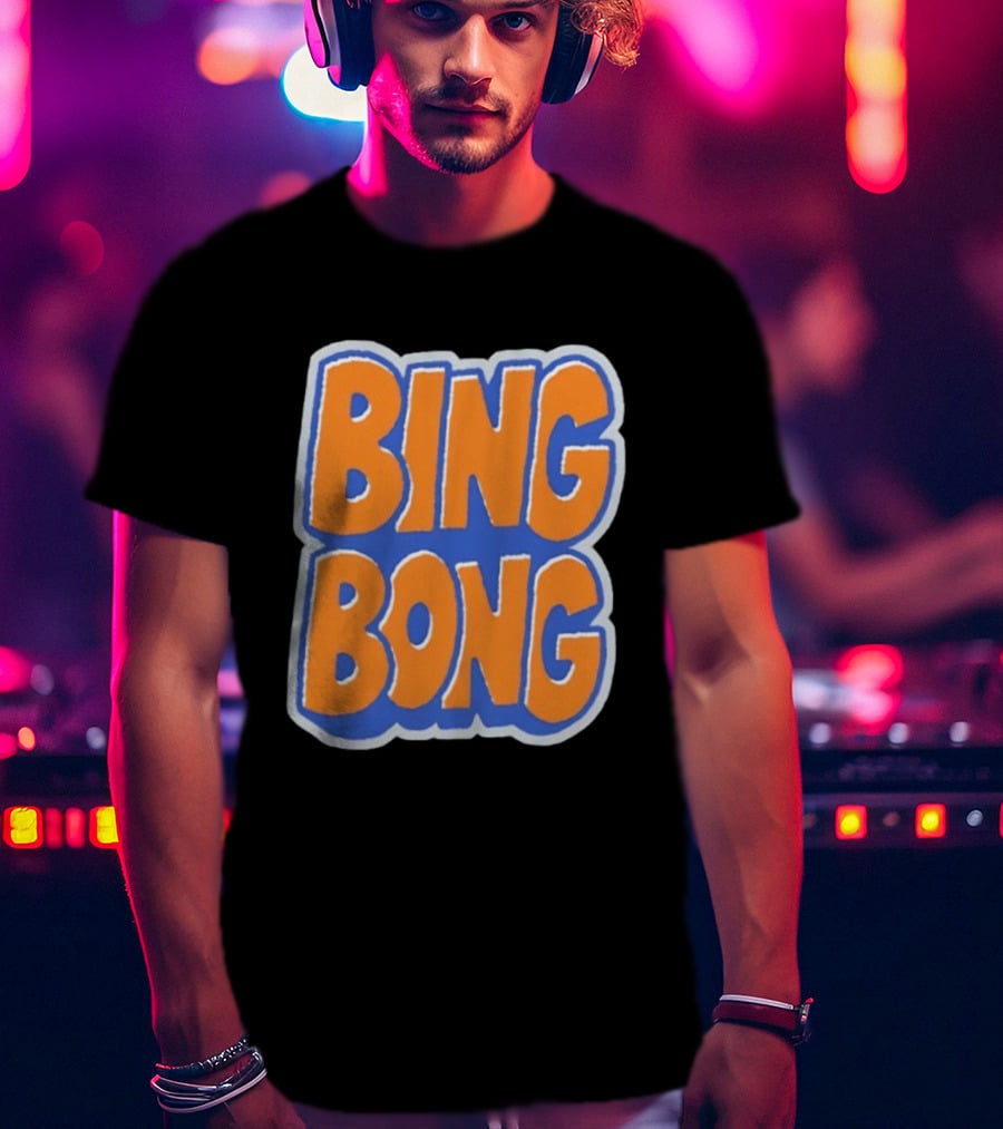 New York Knicks Basketball BING BONG Phrase T-Shirt