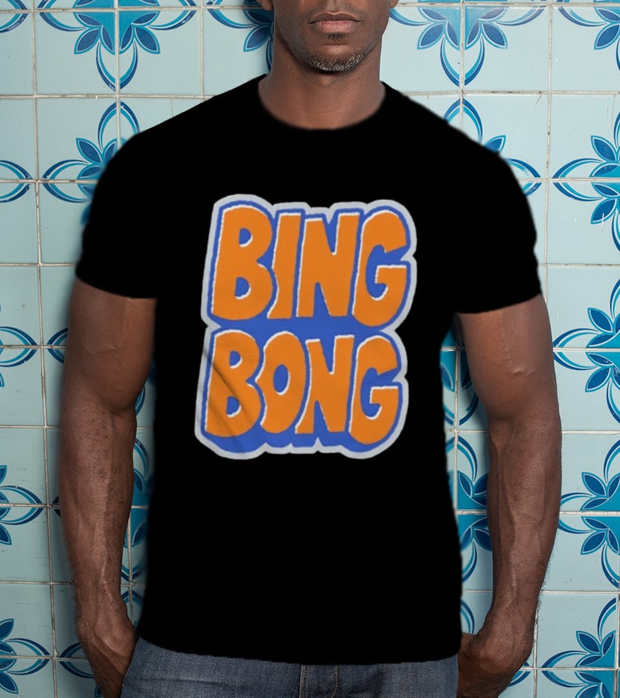 New York Knicks Basketball BING BONG Phrase T-Shirt