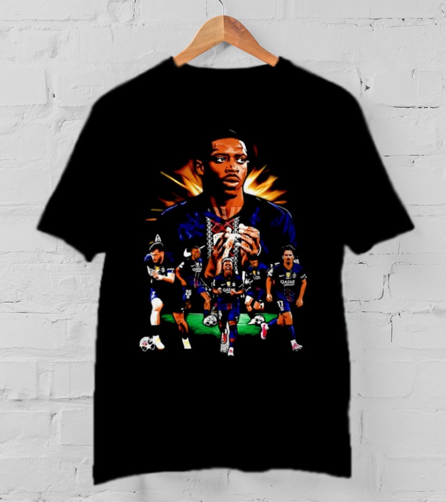Paris Saint Germain Soccer Team Football Players T-Shirt