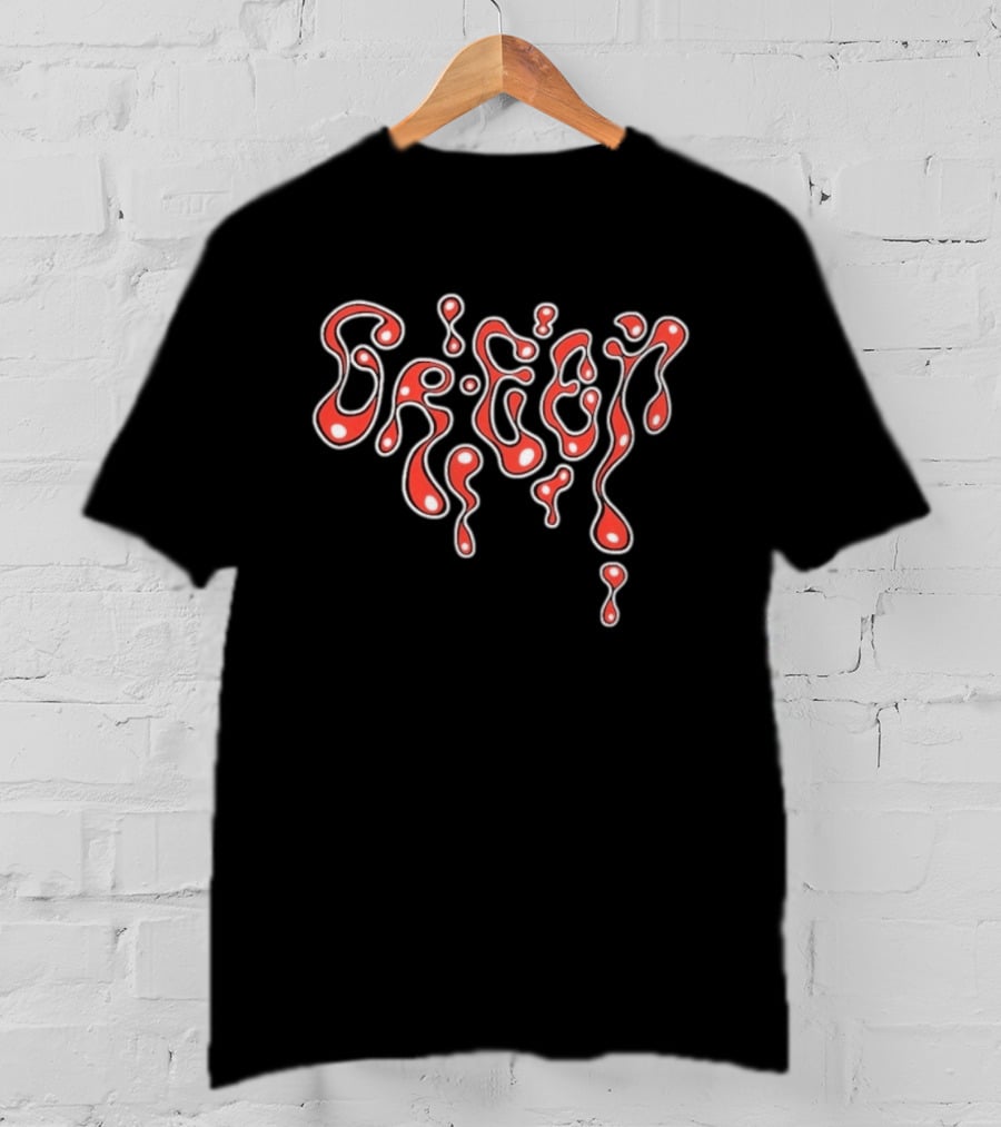 Pretty Green Dripping Letters T-Shirt