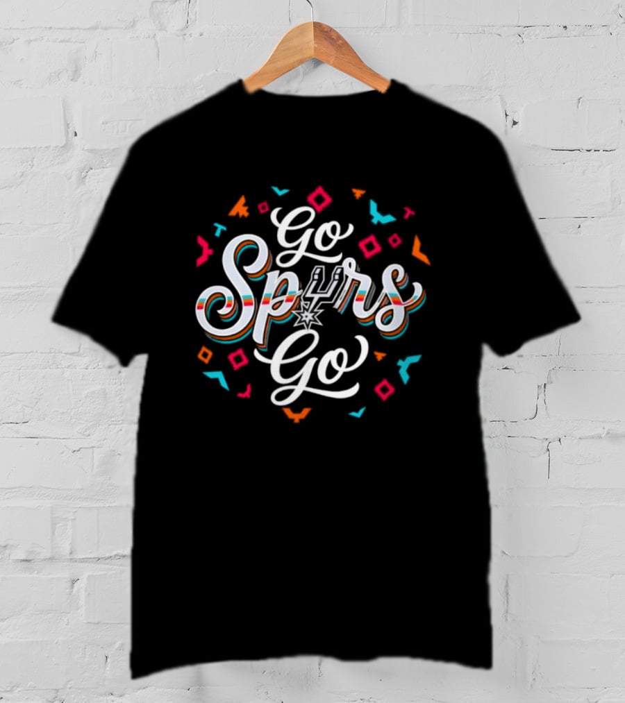 Go Spurs Go San Antonio Spurs NBA 2026 Basketball Fan Spirit T-Shirt
