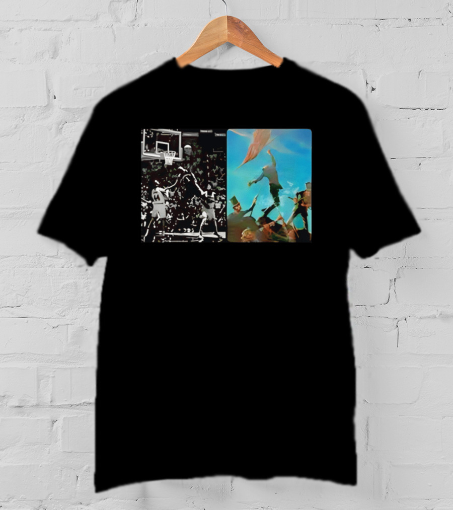 San Antonio Spurs Victor Wembanyama Dunk Alamo Basketball Celebration T-Shirt