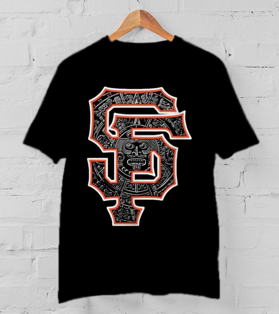 San Francisco SF Aztec Calendar T-Shirt