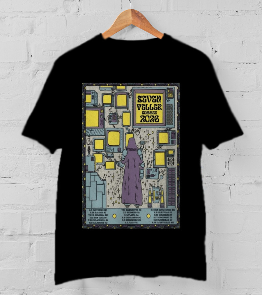 Seven Teller Summer 2026 Baltimore MD Tour June 4 T-Shirt