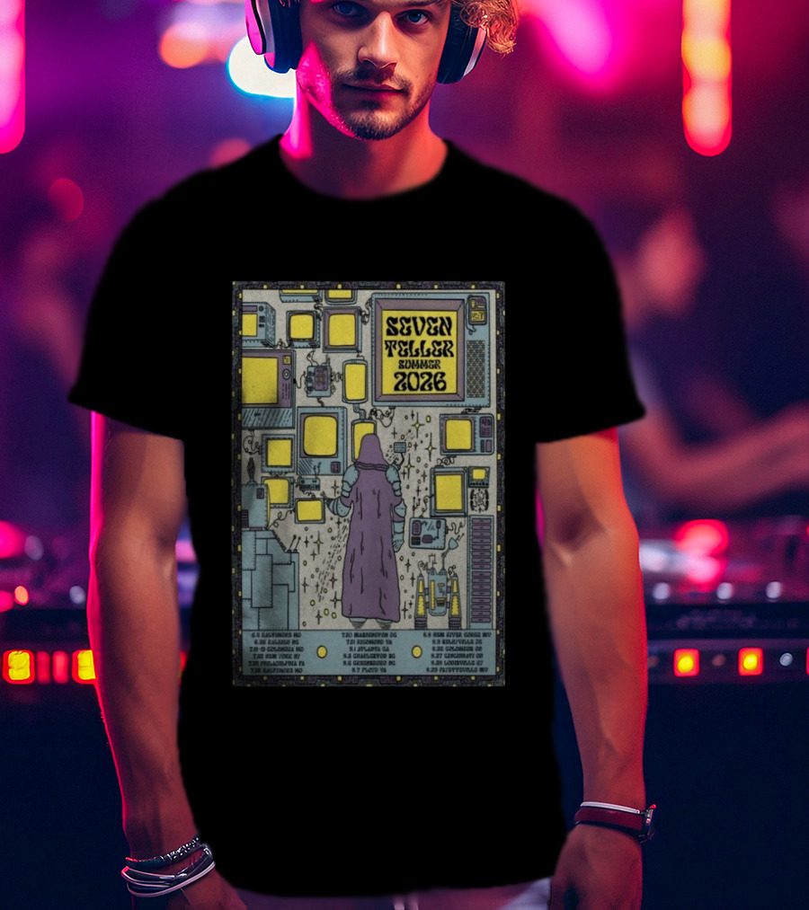 Seven Teller Summer 2026 Baltimore MD Tour June 4 T-Shirt